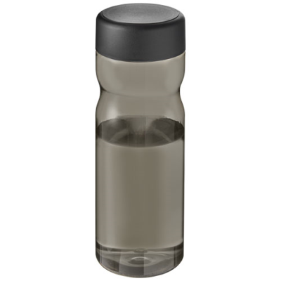Picture of H2O ACTIVE® ECO BASE 650 ML SCREW CAP WATER BOTTLE in Charcoal & Solid Black.