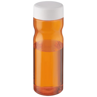 Picture of H2O ACTIVE® ECO BASE 650 ML SCREW CAP WATER BOTTLE in Orange & White