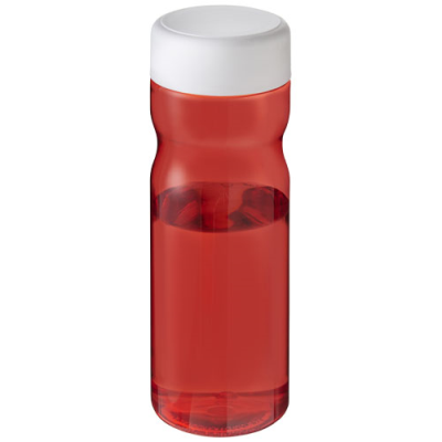 Picture of H2O ACTIVE® ECO BASE 650 ML SCREW CAP WATER BOTTLE in Red & White.