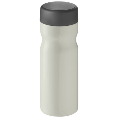 Picture of H2O ACTIVE® ECO BASE 650 ML SCREW CAP WATER BOTTLE in Ivory White & Grey.