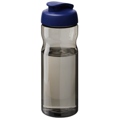 Picture of H2O ACTIVE® BASE TRITAN™ 650 ML FLIP LID SPORTS BOTTLE in Charcoal & Blue