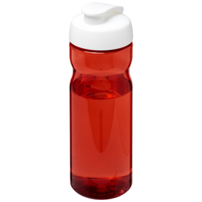 Picture of H2O ACTIVE® BASE TRITAN™ 650 ML FLIP LID SPORTS BOTTLE in Red & White.