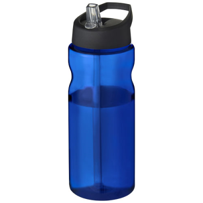 Picture of H2O ACTIVE® BASE TRITAN™ 650 ML SPOUT LID SPORTS BOTTLE in Blue & Solid Black