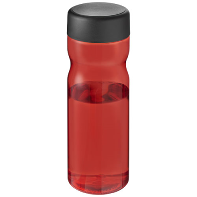 Picture of H2O ACTIVE® BASE TRITAN™ 650 ML SCREW CAP WATER BOTTLE in Red & Solid Black