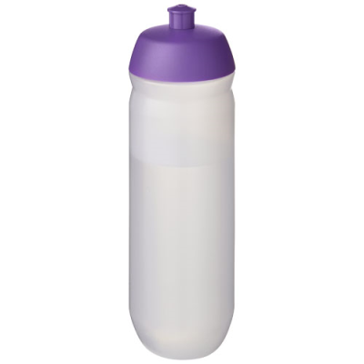 Picture of HYDROFLEX™ CLEAR TRANSPARENT 750 ML SQUEEZY SPORTS BOTTLE in Purple & Frosted Clear Transparent