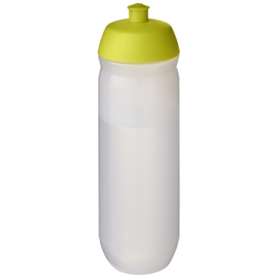 Picture of HYDROFLEX™ CLEAR TRANSPARENT 750 ML SQUEEZY SPORTS BOTTLE in Lime Green & Frosted Clear Transparent