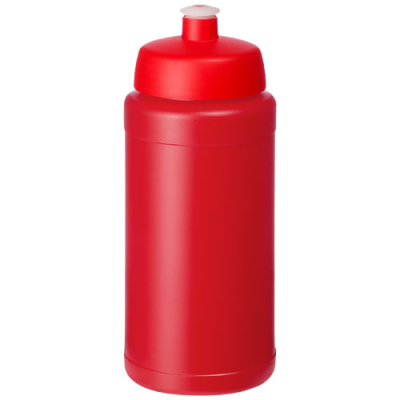 Picture of BASELINE 500 ML RECYCLED SPORTS BOTTLE in Red & Red