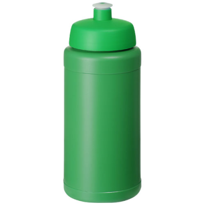 Picture of BASELINE 500 ML RECYCLED SPORTS BOTTLE in Green & Green.