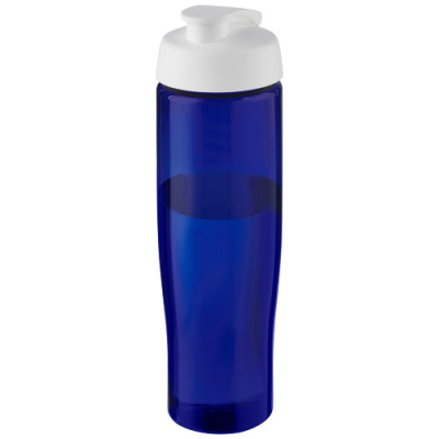 Picture of H2O ACTIVE® ECO TEMPO 700 ML FLIP LID SPORTS BOTTLE in White & Blue