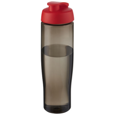 Picture of H2O ACTIVE® ECO TEMPO 700 ML FLIP LID SPORTS BOTTLE in Red & Charcoal.