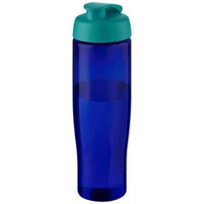 Picture of H2O ACTIVE® ECO TEMPO 700 ML FLIP LID SPORTS BOTTLE in Aqua & Blue