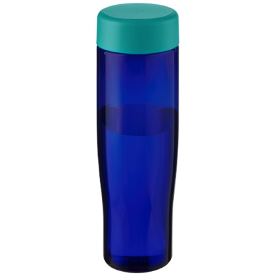 Picture of H2O ACTIVE® ECO TEMPO 700 ML SCREW CAP WATER BOTTLE in Aqua & Blue