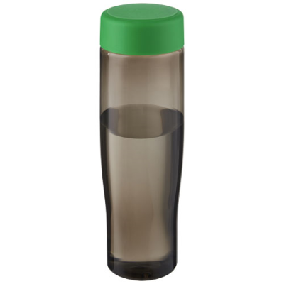 Picture of H2O ACTIVE® ECO TEMPO 700 ML SCREW CAP WATER BOTTLE in Green & Charcoal