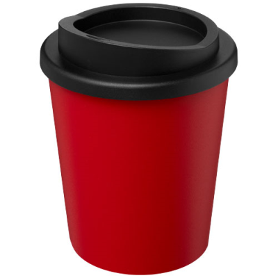 Picture of AMERICANO® ESPRESSO 250 ML RECYCLED THERMAL INSULATED TUMBLER in Red & Solid Black