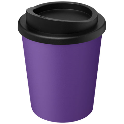 Picture of AMERICANO® ESPRESSO 250 ML RECYCLED THERMAL INSULATED TUMBLER in Purple & Solid Black