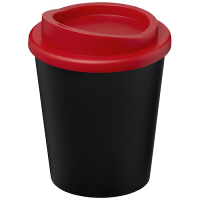 Picture of AMERICANO® ESPRESSO ECO 250 ML RECYCLED TUMBLER in Solid Black & Red