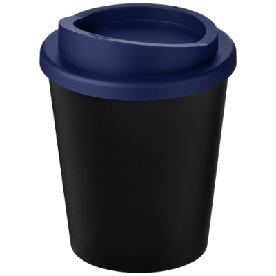 Picture of AMERICANO® ESPRESSO ECO 250 ML RECYCLED TUMBLER in Solid Black & Blue.