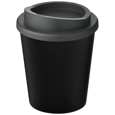Picture of AMERICANO® ESPRESSO ECO 250 ML RECYCLED TUMBLER in Solid Black & Grey