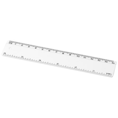 Picture of REFARI 15 CM RECYCLED PLASTIC RULER in White