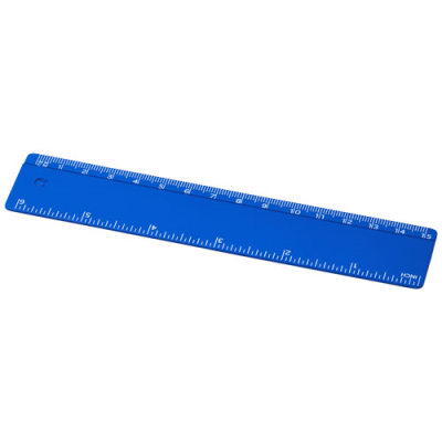 Picture of REFARI 15 CM RECYCLED PLASTIC RULER in Blue.