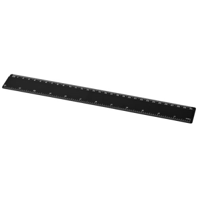 Picture of REFARI 30 CM RECYCLED PLASTIC RULER in Solid Black