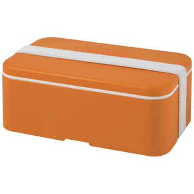 Picture of MIYO SINGLE LAYER LUNCH BOX in Orange & White.