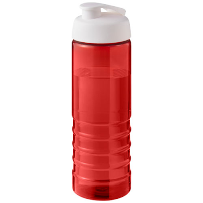 Picture of H2O ACTIVE® ECO TREBLE 750 ML FLIP LID SPORTS BOTTLE in Red & White
