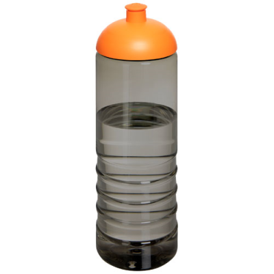 Picture of H2O ACTIVE® ECO TREBLE 750 ML DOME LID SPORTS BOTTLE in Charcoal & Orange