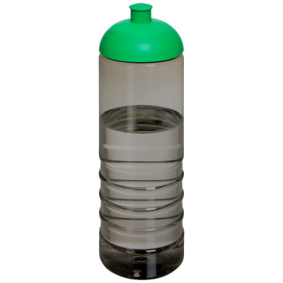 Picture of H2O ACTIVE® ECO TREBLE 750 ML DOME LID SPORTS BOTTLE in Charcoal & Green.
