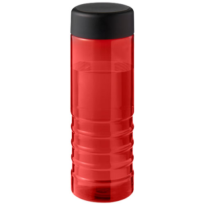 Picture of H2O ACTIVE® ECO TREBLE 750 ML SCREW CAP WATER BOTTLE in Red & Solid Black