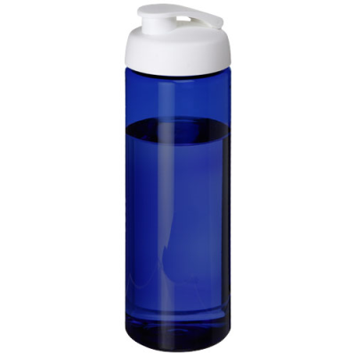 Picture of H2O ACTIVE® ECO VIBE 850 ML FLIP LID SPORTS BOTTLE in Blue & White.
