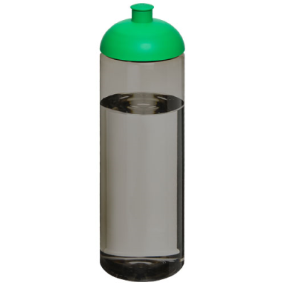 Picture of H2O ACTIVE® ECO VIBE 850 ML DOME LID SPORTS BOTTLE in Charcoal & Green.