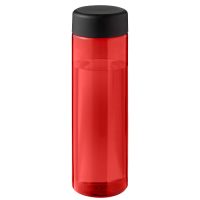 Picture of H2O ACTIVE® ECO VIBE 850 ML SCREW CAP WATER BOTTLE in Red & Solid Black