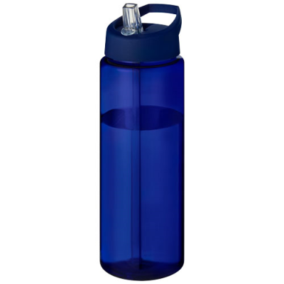 Picture of H2O ACTIVE® ECO VIBE 850 ML SPOUT LID SPORTS BOTTLE in Blue & Blue.