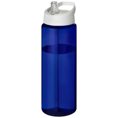 Picture of H2O ACTIVE® ECO VIBE 850 ML SPOUT LID SPORTS BOTTLE in Blue & White