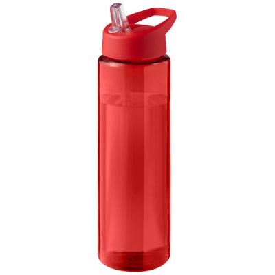 Picture of H2O ACTIVE® ECO VIBE 850 ML SPOUT LID SPORTS BOTTLE in Red & Red.