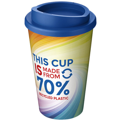 Picture of BRITE-AMERICANO® ECO 350 ML THERMAL INSULATED TUMBLER in Mid Blue.