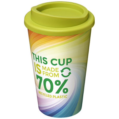 Picture of BRITE-AMERICANO® ECO 350 ML THERMAL INSULATED TUMBLER in Lime.
