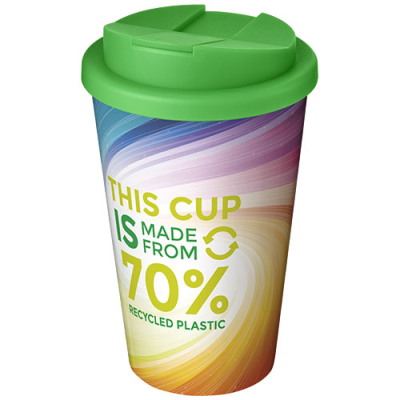 Picture of BRITE-AMERICANO® ECO 350 ML SPILL-PROOF THERMAL INSULATED TUMBLER in Green