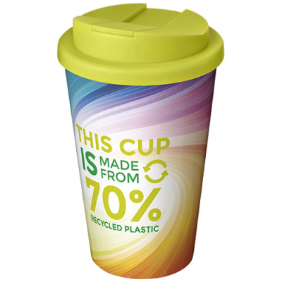 Picture of BRITE-AMERICANO® ECO 350 ML SPILL-PROOF THERMAL INSULATED TUMBLER in Lime