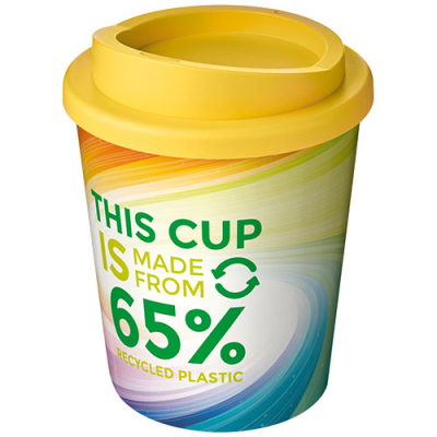 Picture of BRITE-AMERICANO ESPRESSO ECO 250 ML THERMAL INSULATED TUMBLER in Yellow