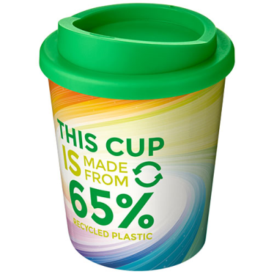 Picture of BRITE-AMERICANO ESPRESSO ECO 250 ML THERMAL INSULATED TUMBLER in Green.