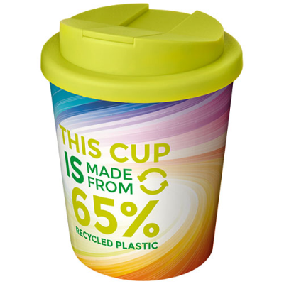 Picture of BRITE-AMERICANO ESPRESSO ECO 250 ML SPILL-PROOF THERMAL INSULATED TUMBLER in Lime