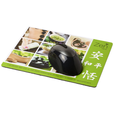 Picture of Q-MAT® RECTANGULAR MOUSEMAT in Solid Black.