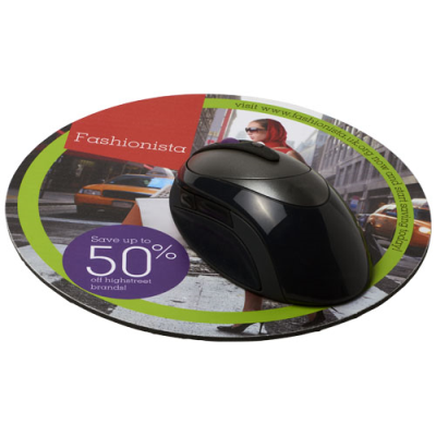 Picture of Q-MAT® ROUND MOUSEMAT in Solid Black