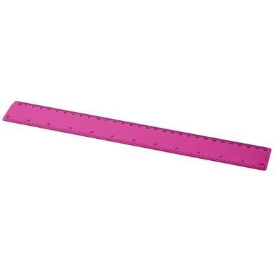 Picture of RENZO 30 CM PLASTIC RULER in Pink