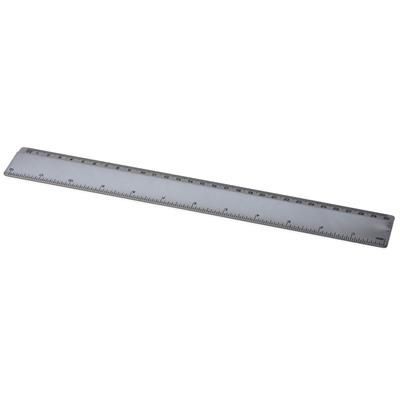 Picture of RENZO 30 CM PLASTIC RULER in Silver