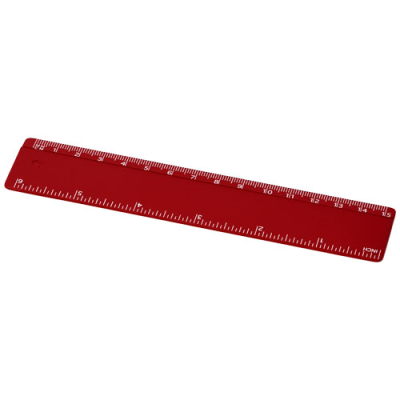 Picture of RENZO 15 CM PLASTIC RULER in Red