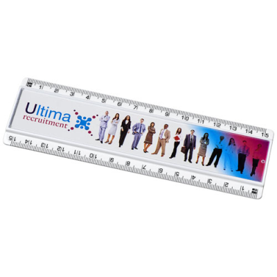 Picture of ELLISON 15 CM PLASTIC INSERT RULER in White.