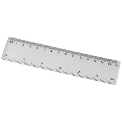 Picture of ROTHKO 15 CM PLASTIC RULER in Clear Transparent